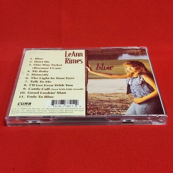 LeAnn Rimes Blue CD 1996 - Picture 4 of 8
